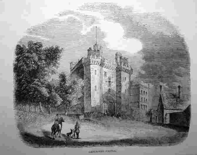 Lancaster castle 1850